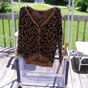 Cheetah Sweater Forever 21 